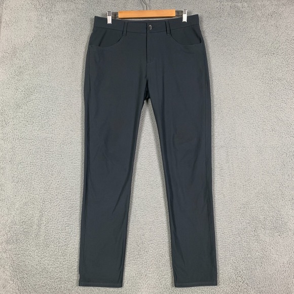 Vuori Other - Vuori Meta Pant Mens Actual 33x31 Charcoal Performance Tapered Athletic Slim Fit